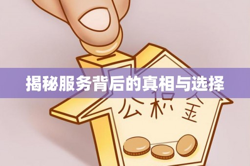 东营揭秘服务背后的真相与选择